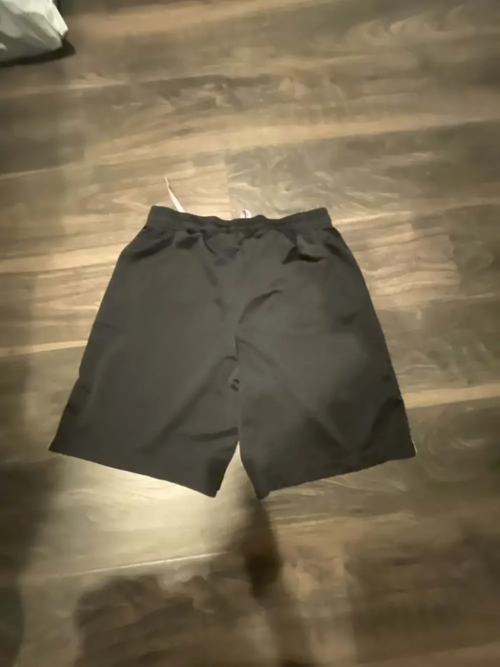 Under Armour Men's Athletic Training Shorts Black with White Trim